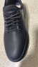 斯凱奇（Skechers）七夕禮物送男友男鞋閃穿鞋商務(wù)戶外休閑鞋一腳蹬皮鞋辦公鞋 全黑色/BBK 41 曬單實(shí)拍圖