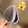 青衣麻相冬季耳罩護耳朵耳捂耳包男士潮女士騎行保暖耳套保暖加厚耳罩冬天 加厚保暖耳罩男黑色 1個(gè)裝 曬單實(shí)拍圖