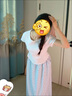 DWRW波點半身裙女春秋2025新款高腰a字顯瘦中長款法式小個子白色傘裙 白色波點[半身裙] M 建議101-120斤 曬單實拍圖