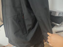 凱撒;KAISER派克服男兔毛內(nèi)膽男士皮草大衣狐貍毛領(lǐng)中長(zhǎng)款秋冬加絨外套男裝 黑色 50(175/96A) 曬單實(shí)拍圖