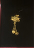 顧豪珠寶展廳 足金999兩世歡蓮花吊墜5D硬金蓮蓬花苞兩世歡項(xiàng)鏈女 約1-1.1g 足金吊墜+免費(fèi)項(xiàng)鏈 曬單實(shí)拍圖
