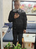 紐凱利（NUCKILY）自行車(chē)騎行服秋冬季公路車(chē)男士外套速干長(cháng)袖上衣防風(fēng)保暖長(cháng)褲套裝 繁星-黑色套裝NJ525+NS358 3XL 【推薦體重85-90kg】 曬單實(shí)拍圖