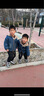 泰蘭尼斯秋季新款兒童閃燈鞋男童鈕扣夜光運動(dòng)鞋防滑發(fā)光鞋跑步鞋 黑/白/藍 單層 可控閃燈開(kāi)關(guān) 30 內長(cháng)20cm 適合腳長(cháng)19.0cm 曬單實(shí)拍圖