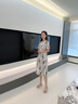 薇洛萱2025夏季新款連衣裙女裝收腰顯瘦洋氣遮肚中長款夏天裙子8060 圖片色 L 建議98-115斤 曬單實(shí)拍圖