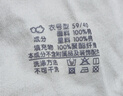 拉比夾棉新生兒連體衣25秋冬新款保暖寶寶爬服嬰兒衣服0-25月 綁帶連體衣 59cm 曬單實(shí)拍圖