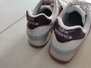 NEW BALANCE NB女鞋574系列復(fù)古運(yùn)動休閑鞋nb574透氣跑步鞋WL574RCF WL574RCF/米白桃紅/力薦 37.5 曬單實(shí)拍圖