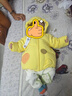 巴拉巴拉童裝寶寶羽絨服冬季嬰兒外套兒童上衣造型甜美萌男童女童 蛾黃31004 73 -充絨量52g 曬單實(shí)拍圖