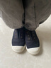 M1&M2童鞋女童帆布鞋幼兒園室內鞋室外小白鞋男童小學(xué)生鞋子一腳蹬566 黑色 30 適合腳長(cháng)18.5cm 曬單實(shí)拍圖