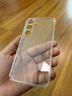 溫科 適用三星S25手機殼透明三星S24手機殼防摔硅膠軟殼超薄簡(jiǎn)約保護套男女新款S25全包鏡頭后蓋保護殼 6.2英寸三星S24/三星S25通用 直邊透明軟殼 曬單實(shí)拍圖