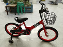 哈叮龍兒童自行車(chē)男孩3-6-8-9歲小孩單車(chē)腳踏車(chē)男女孩寶寶童車(chē)帶輔助輪 運動(dòng)款 【中國紅】 工具包-閃光輪 16寸105-115cm適合5-8歲寶寶 曬單實(shí)拍圖