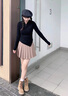 探巡馬丁靴女春季新款大黃靴女時(shí)尚短靴女百搭靴子女ins女鞋內(nèi)增高鞋 棕色內(nèi)增高 【柔軟牛皮】 37 曬單實(shí)拍圖