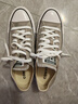 匡威（Converse）官方 All Star春上新男女運(yùn)動(dòng)低幫帆布鞋云霧灰灰色A06565C A06565C 38 曬單實(shí)拍圖
