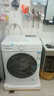 美菱（MeiLing）洗衣機10公斤家用大容量一鍵全自動(dòng)超薄可嵌入式除螨洗桶自潔一級能效變頻節能低噪補貼滾筒洗衣機 S1AG100B-極地白 曬單實(shí)拍圖