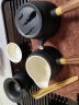 豪峰整套功夫黑陶茶具套装家用实木茶盘托盘茶台茶杯茶具配件 实拍图