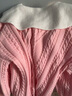 羅蒙（ROMON）甜美減齡可愛草莓娃娃領(lǐng)毛衣女寬松慵懶風(fēng)2025秋冬季新款針織外套 粉色 均碼 (80斤-140斤) 曬單實拍圖