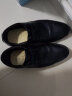卡帝乐鳄鱼（CARTELO）软牛皮男士皮鞋商务正装鞋男耐磨透气皮鞋男9696 黑色加棉款 40 实拍图