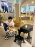蘿卜唄唄（LUOBOBEIBEI）兒童襯衣夏季男童韓版翻領(lǐng)襯衫中小童時尚打底衫 白色-1 110  曬單實拍圖