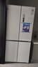 美的（Midea）M60系列60cm薄483升平嵌十字雙開(kāi)四開(kāi)門(mén)超薄嵌風(fēng)冷無(wú)霜一級變頻家用電冰箱BCD-483WSPZM(E)大白豚 曬單實(shí)拍圖