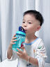 NUBY（努比）兒童彈跳吸管水杯喝水直飲幼兒園水壺飲水 藍色 360ml 曬單實拍圖