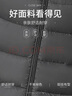 雪中飛90鴨絨輕薄款羽絨服女士可脫卸帽中老年媽媽裝秋冬保暖外套175 曬單實(shí)拍圖