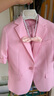 童悠品男童禮服夏馬甲套裝六一兒童節(jié)走秀演出服中大童花童禮服男小西裝 粉色4件套:上衣+褲子+襯衫+領(lǐng)結(jié) 120碼 身高110-120cm 重39-45斤 曬單實(shí)拍圖