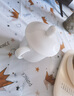 京東京造 茶杯 陶瓷泡茶水杯子辦公室會(huì )議杯帶蓋純白可定制 360ml 1只裝 曬單實(shí)拍圖