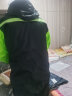 全燕（Q QUANYAN）雨衣雨裤套装男女电动摩托车雨衣双层分体式成人水衣骑行外卖雨服 黑搭绿-双帽檐可拆卸 XXXXL 实拍图