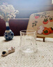 斐月伽高硼硅玻璃水杯高顏值涼水杯咖啡杯冰美式復(fù)古早餐杯喝水杯高級感 300ml 曬單實(shí)拍圖