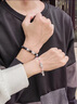 法蔻貔貅手鏈情侶款一對(duì)小眾招財(cái)轉(zhuǎn)運(yùn)手串男女手飾周年紀(jì)念情人節(jié)禮物 情侶一對(duì) 曬單實(shí)拍圖