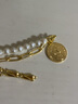 ZEGL金色仿珍珠疊戴項鏈雙層鎖骨鏈新款送女朋友禮物情人節(jié)生日 金色疊戴項鏈+品牌專屬禮盒 曬單實拍圖