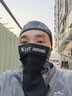 西騎者（WestBiking）冰絲頭套騎行防曬面罩男女全臉?lè )雷贤饩€(xiàn)面巾戶(hù)外防曬面巾 梵高頭套—藍色 曬單實(shí)拍圖
