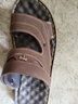 蜻蜓牌夏季男士涼鞋涼拖兩用夏天防滑特大碼戶(hù)外透氣休閑沙灘涼拖鞋 棕色 39 曬單實(shí)拍圖