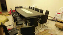 統閱北京大型會(huì )議桌長(cháng)桌圓角開(kāi)會(huì )辦公桌板式定制長(cháng)方形公司會(huì )議室桌椅組合橢圓形培訓桌簡(jiǎn)約 黑色 單獨購買(mǎi)，多功能線(xiàn)盒200一個(gè) 曬單實(shí)拍圖