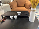 茶錦記烏金石茶盤(pán)家用簡(jiǎn)約石頭茶具托盤(pán)排水茶臺大號石盤(pán)客廳待客泡茶幾 85*33*4(CM)單茶盤(pán) 曬單實(shí)拍圖