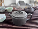 沐磁 黃飛純手工漢瓦紫砂壺宜興原礦天青泥大口泡茶壺功夫茶具送禮 承香漢瓦-280ml 曬單實(shí)拍圖