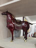 莫尼森  MOREISAN黃銅馬擺件馬到成功新中式家居辦公室裝飾品擺件喬遷禮物開業(yè)禮品 唐馬(小號(hào))+底座 曬單實(shí)拍圖