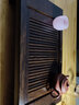 明尊（LIGHTKING）黑檀木實(shí)木茶盤(pán)套裝 茶臺茶具托盤(pán)功夫茶盤(pán)抽屜式排水整套茶具 MO-11C黑檀木小號 曬單實(shí)拍圖
