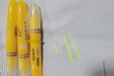 晨光（M&G） 米菲大容量熒光筆記號筆香味學(xué)生用辦公用品學(xué)生文具彩色記號筆可愛(ài)卡通學(xué)生用 FHM21003黃色（3支） 曬單實(shí)拍圖