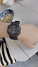 卡西歐（CASIO）男表G-SHOCK S810系列學(xué)生戶(hù)外運動(dòng)石英中性表雙顯女表情侶表 太陽(yáng)能表；AQ-S810W-8A 曬單實(shí)拍圖