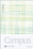 國譽(yù)(KOKUYO)A5筆記本子膠套本Campus水彩絮語封套本收納記事本 8mm點(diǎn)線 80頁 綠色 WSG-NBDDA580G 曬單實(shí)拍圖