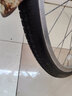 24寸自行車(chē)輪胎 24x1.38/24x1.75實(shí)心胎 24寸免充氣單車(chē)內胎/外胎 24x1.3/8自行車(chē)實(shí)心胎 曬單實(shí)拍圖