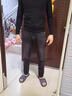 古銘森2026高端九分褲牛仔褲男春秋薄款修身小腳新款夏天冰涼男褲子休閑 黑色【高質(zhì)量】 33 曬單實(shí)拍圖