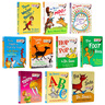 Dr Seuss ABC 蘇斯博士紙板書5冊 Hop on Pop The Foot Book Fox in Socks 英文原版繪本 2-3歲兒童幼兒英語 廖彩杏書單 紙板書5冊 曬單實(shí)拍圖