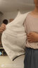 鴨鴨羽絨服女短款秋冬新品小個(gè)子漸變連帽休閑輕薄時(shí)尚外套HP 漸變黑色 2XL (175) 曬單實(shí)拍圖