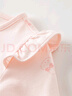 戴維貝拉（DAVE＆BELLA）嬰兒連體衣新生兒衣服0-3個月女寶寶爬服哈衣幼兒外出服秋裝新款 灰粉色【現(xiàn)貨】 73cm （建議身高66-73cm） 曬單實拍圖