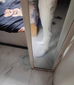 ChlqeKeith純棉休閑褲男士夏季薄款男褲商務(wù)修身簡約直筒褲透氣彈力長褲子男 白色 33 腰圍2尺6 曬單實拍圖