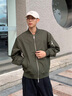 Calvin KleinJeans【防風(fēng)防水】春秋男士ck戶(hù)外防曬棒球夾克外套J327097 LDD-橄欖綠 S 曬單實(shí)拍圖