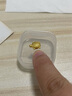 中鑫珠寶古法黃金烏龜串珠足金999金錢(qián)龜手串diy配件國潮首飾 【現貨】0.91g 曬單實(shí)拍圖
