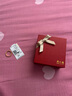 周六福（ZLF）  18K金戒指女款彩金玫瑰金尾戒素圈戒指生日禮物 18號-0.9g 曬單實拍圖