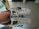 阿迪达斯男女 三叶草系列 金标贝壳头 运动休闲鞋 EG4958 42.5码 UK8.5码 实拍图